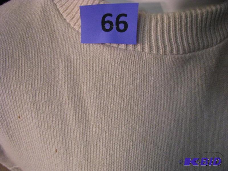 Super Bowl XXVI White Sweater, XL officially ...