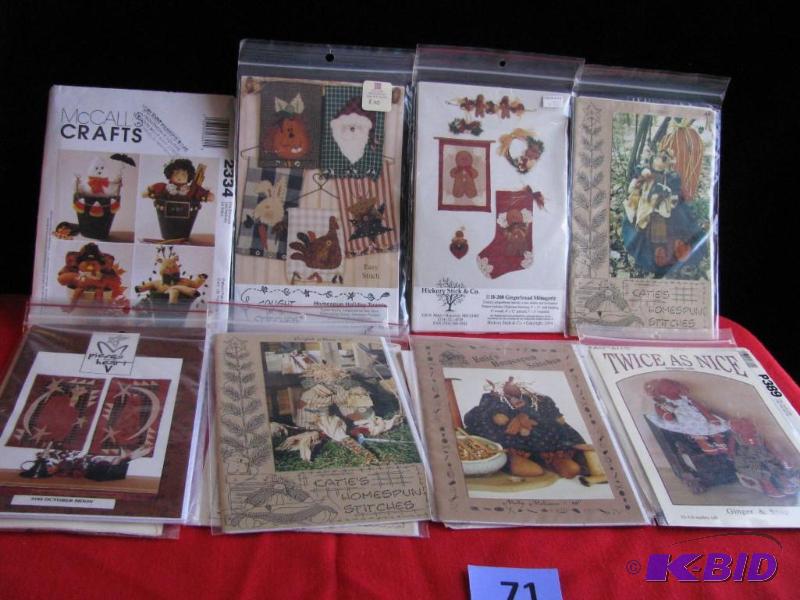 Halloween themed craft patterns (12)...