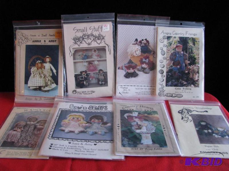 Doll craft patterns (10)...