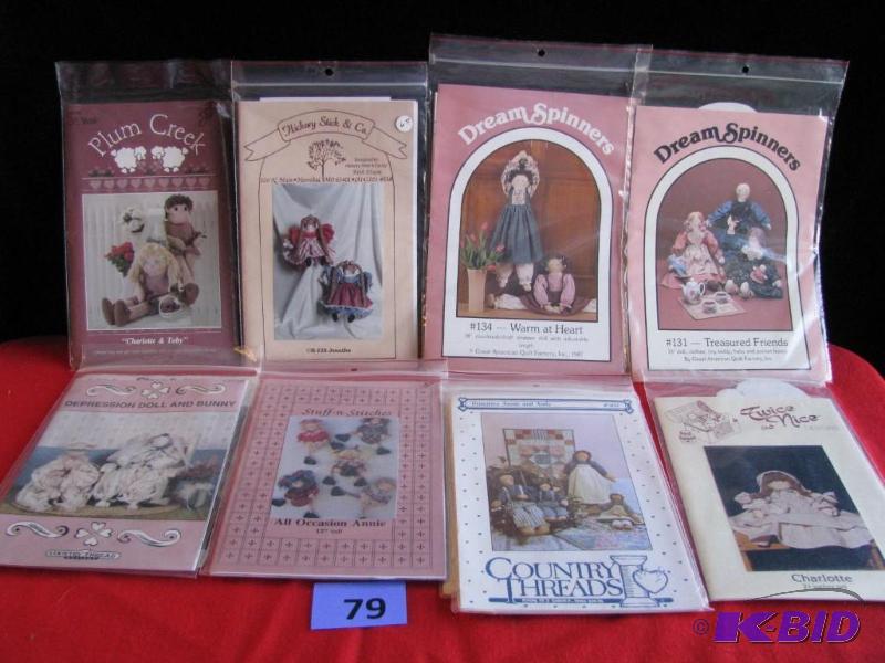 Doll craft patterns (10)...