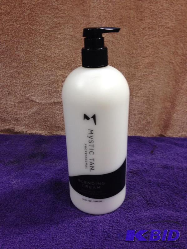 lot 9 image: 32 Bottles of Mystic Tan Sunless Tanning Blending Cream 32oz.