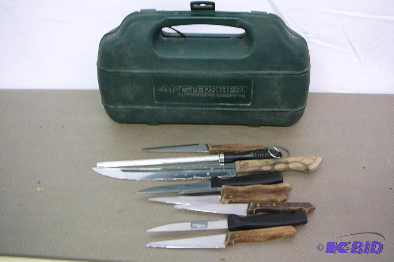 Anglers bet electric knife and other knifes&...