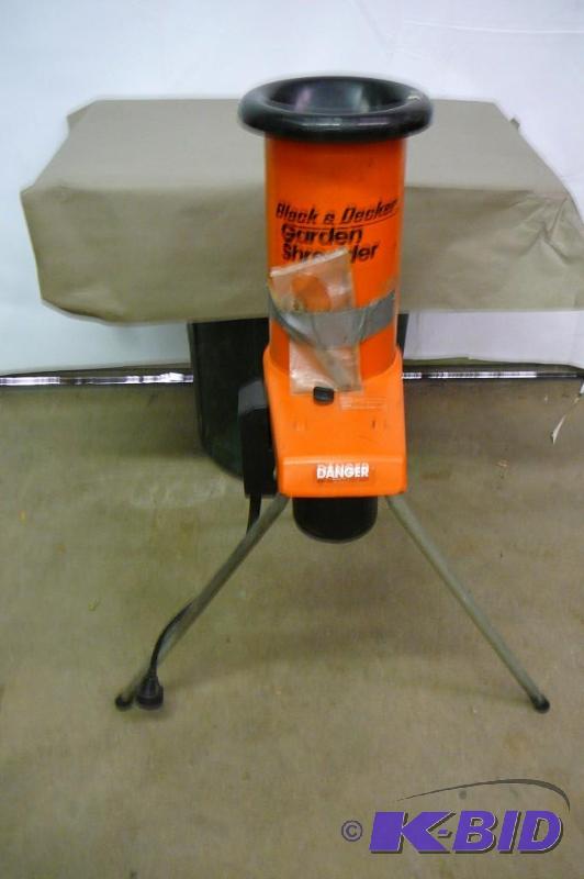 Black and Decker garden shredder&nbsp...