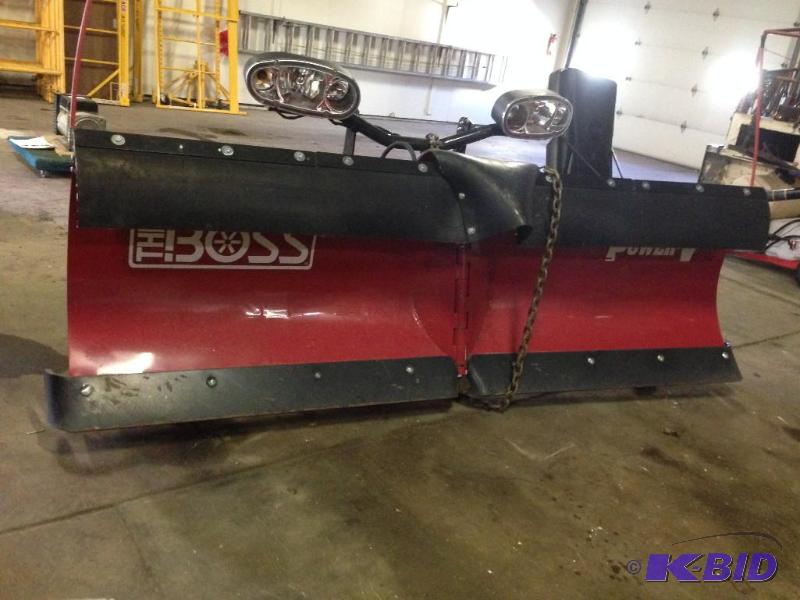 lot 1 image: BOSS Snowplow 8 2" Power- V Used Once-...