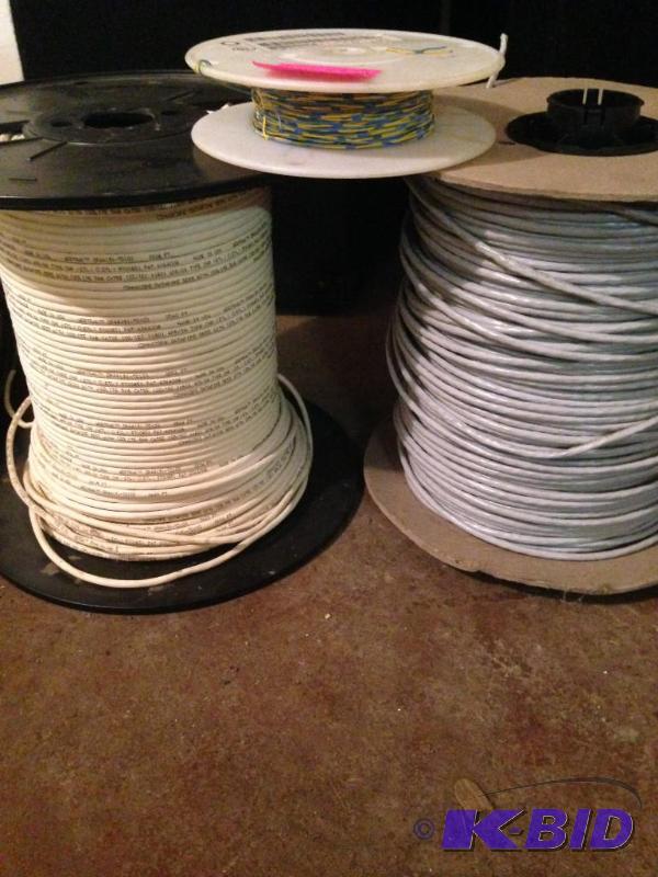lot 19 image: Small Bellwire Roll 2 CAD5E low voltage rolls...