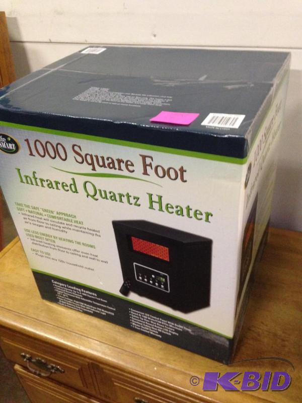 lot 6 image: Heater &quotlifesmart" 1000sq ft Infare...