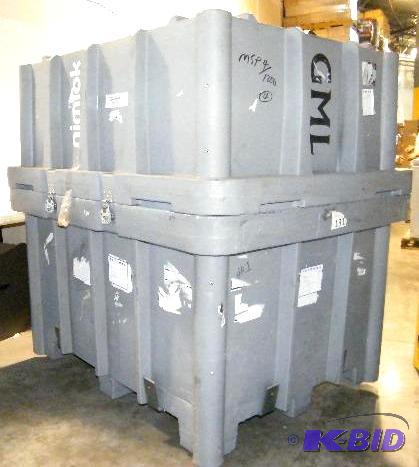 lot 20 image: Nimlok Locking Heavy Duty Storage Container -...