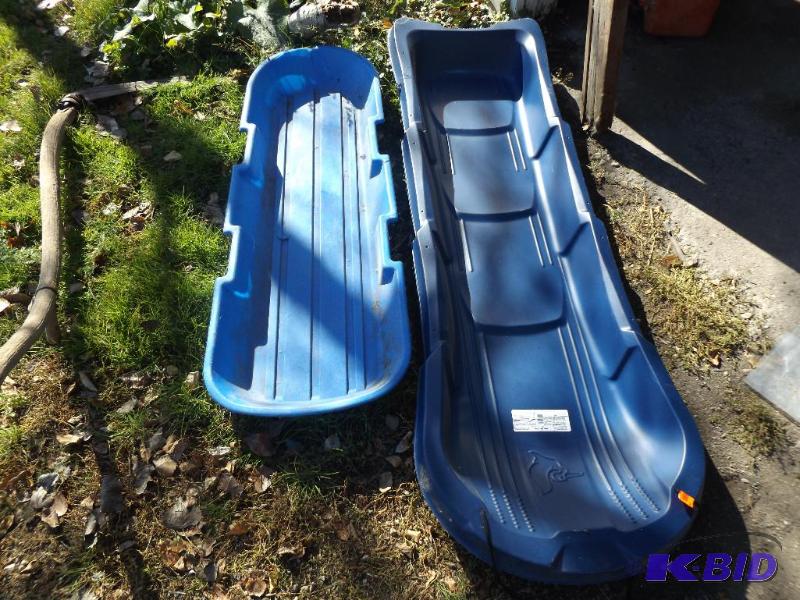 Two sleds...winter is coming...