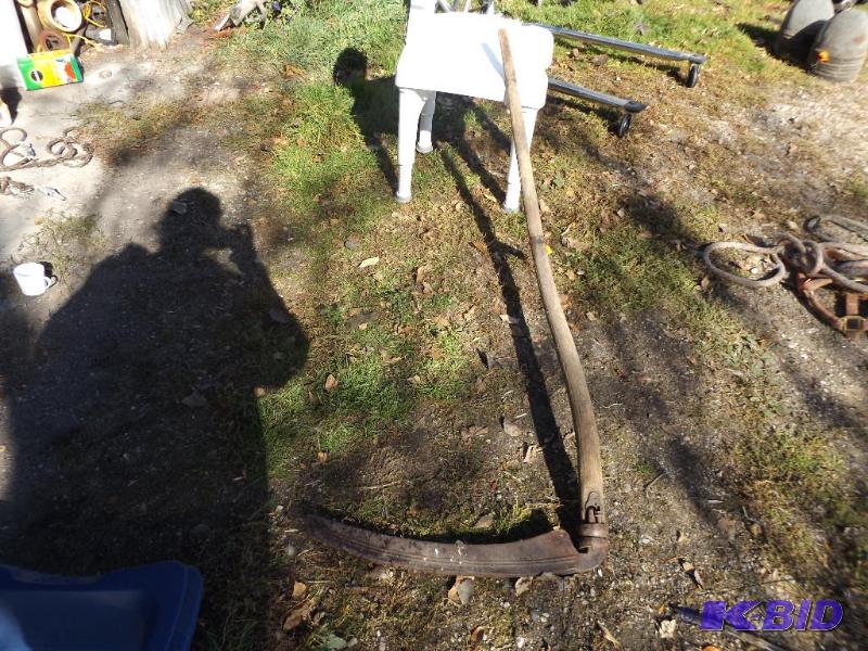 old scythe or sickle &nbsp...