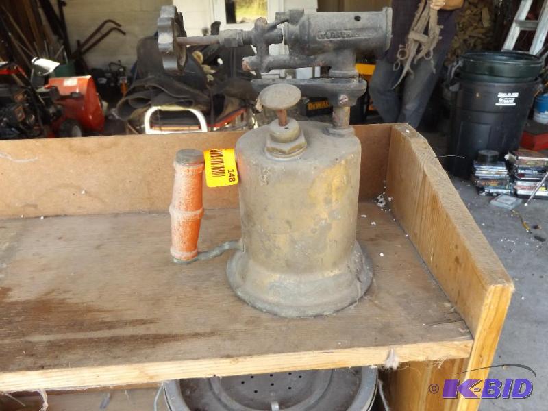 Old Turner brass torch...