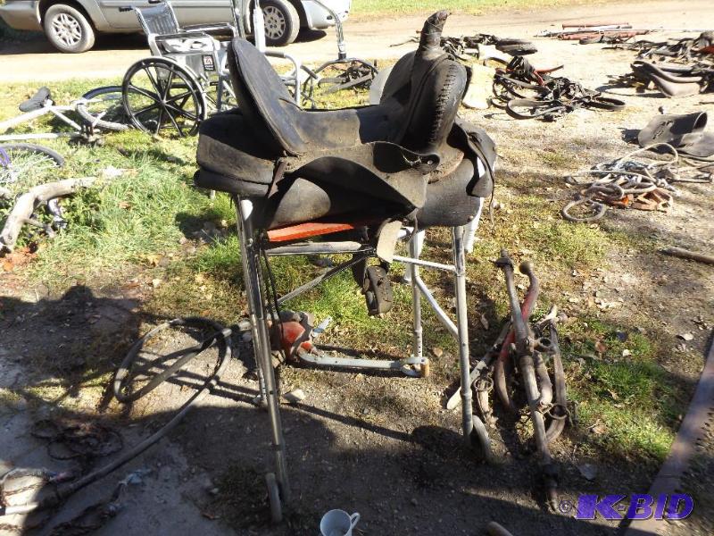 Very old Saddle around the 1900s He bought i...