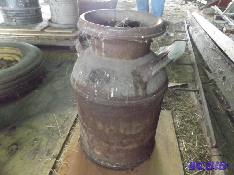 Milk can, from Emerado, ND &nbsp...