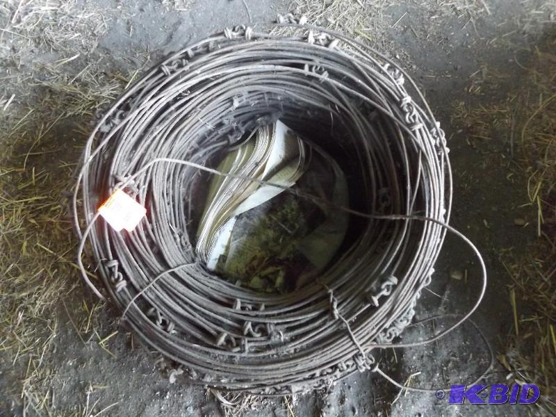 roll of barbed wire...