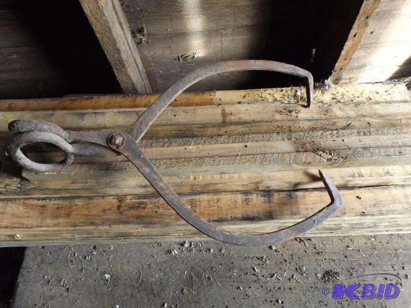 antique ice block tongs &nbsp...