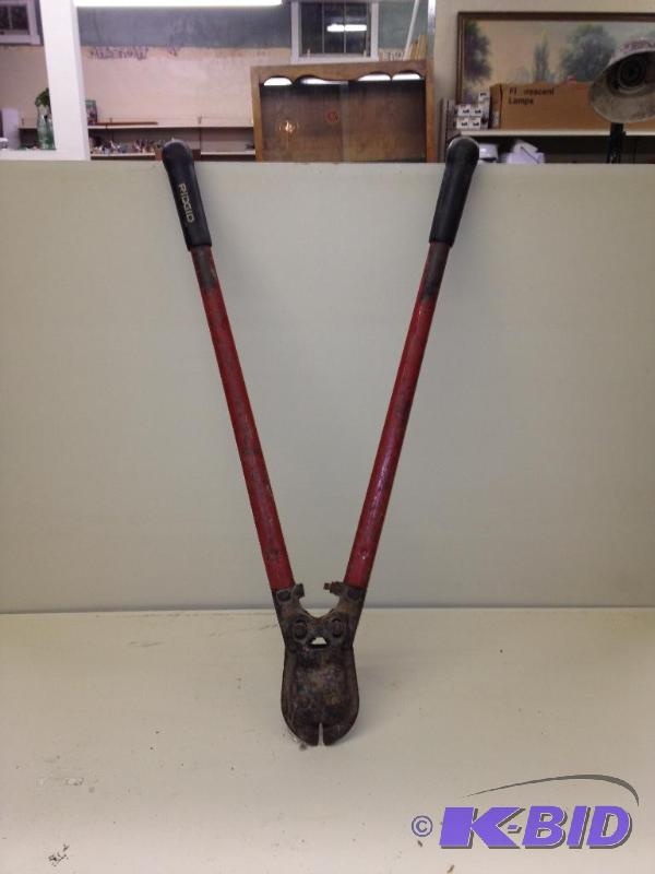 lot 112 image: RIGID Chain  Bolt Cutter&nbsp...