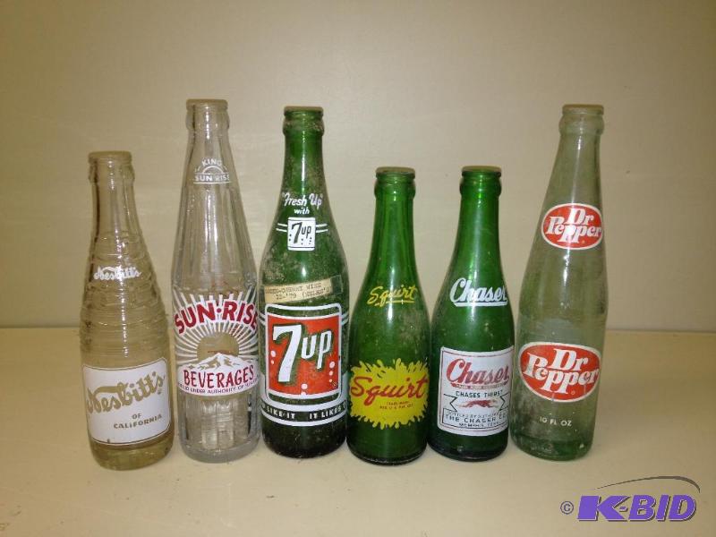 lot 183 image: Vintage Pop Bottles...