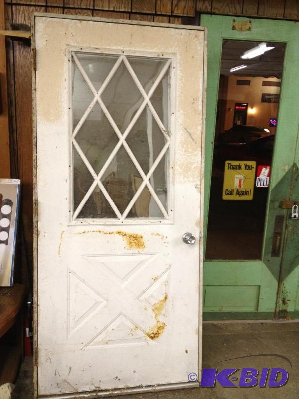 lot 19 image: 36&quot Steel Entry Door&nbsp...