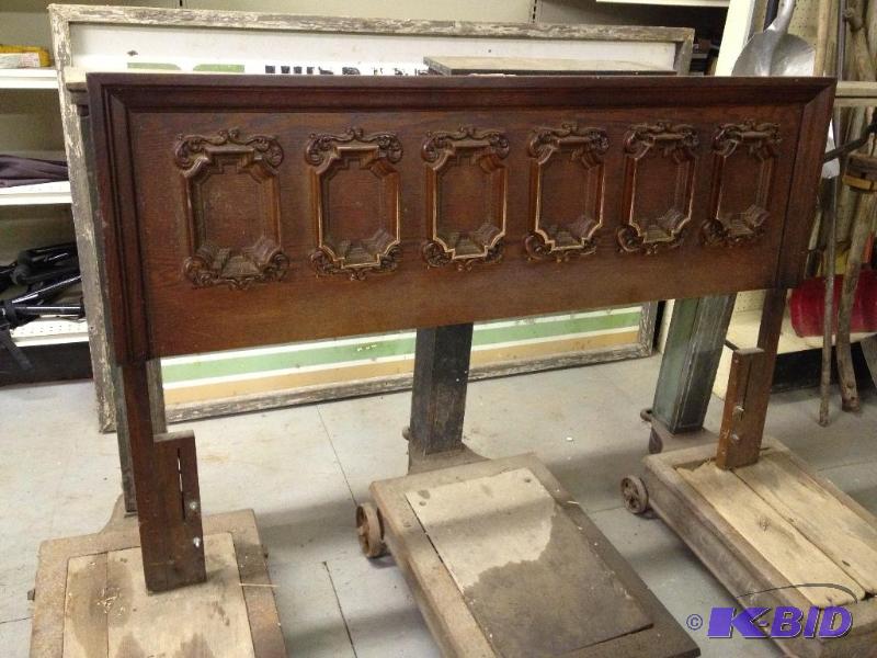 lot 5 image: Full Size Headboard