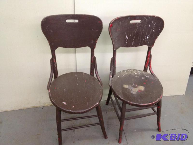 lot 73 image: Pair of Antique Chairs&nbsp...