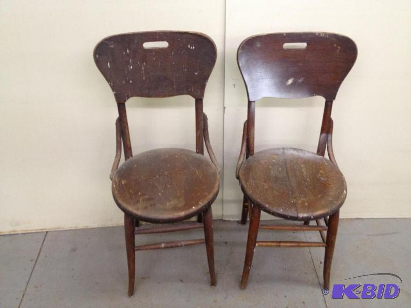 lot 74 image: Pair of Antique Chairs...