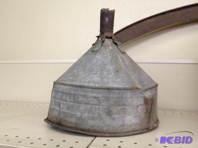 lot 77 image: Tin Funnel&nbsp...