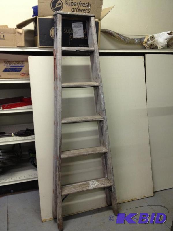 lot 9 image: 6 Rung Step Ladder