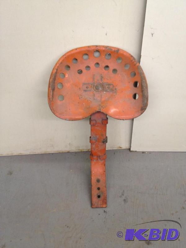 lot 93 image: Vintage Massey Harris Tractor Seat&nbsp...