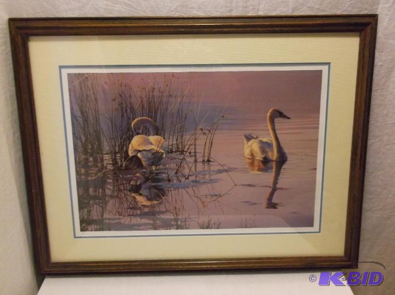 lot 45 image: Beautiful print published in 1991 by Pheasant...