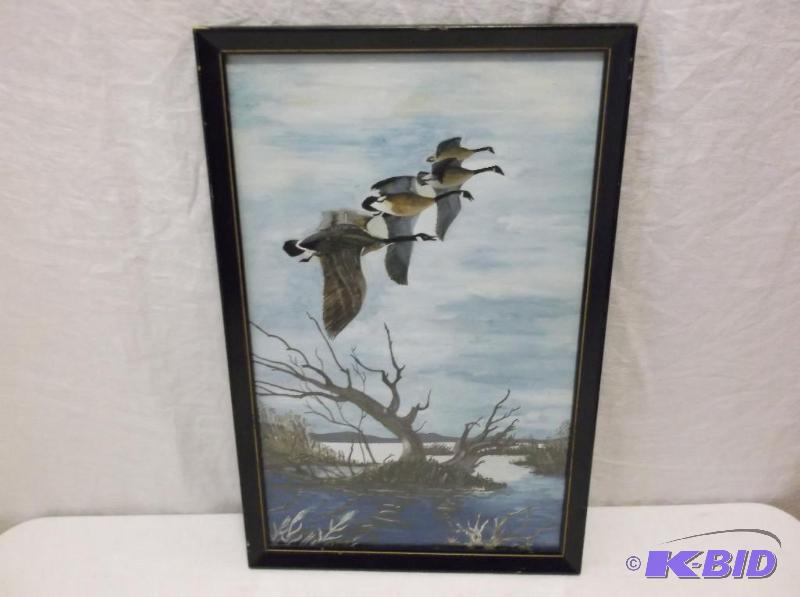 lot 47 image: Beautiful panted picture by Chuck Atkinson fr...