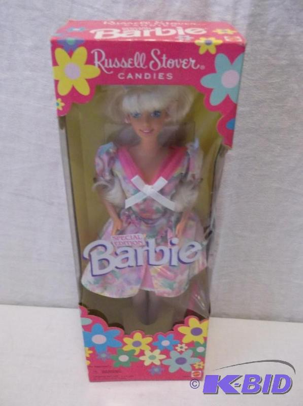 lot 66 image: Russell Stover special edition Barbie new in ...