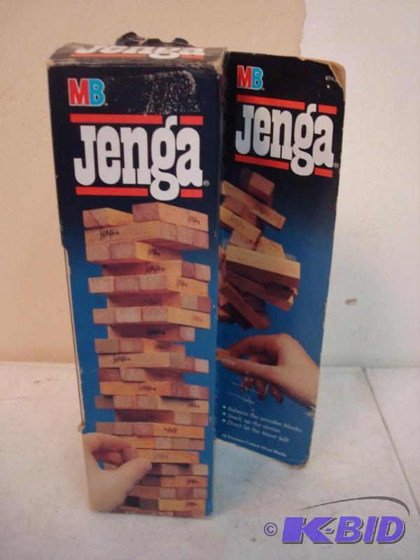 lot 105 image: New Jenga Game, Shows Wear To Box...