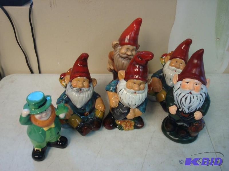 lot 108 image: Lot of Gnomes ...