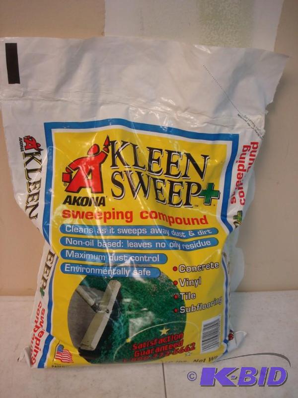 lot 109 image: New 10 Pound Bag Kleen Sweep Sweeping Compoun...