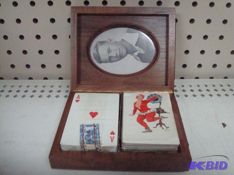 lot 116 image: Set Of Vintage Playing Cards With Tax Stamp...