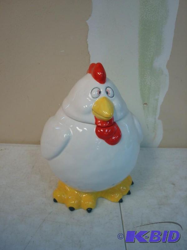 lot 138 image: Unused Crazy Bird Cookie Jar...