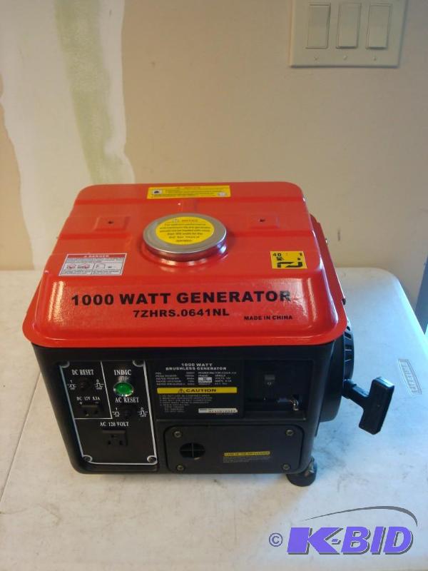 lot 29 image: Brand New 1000 Watt Power Generator, Never Us...