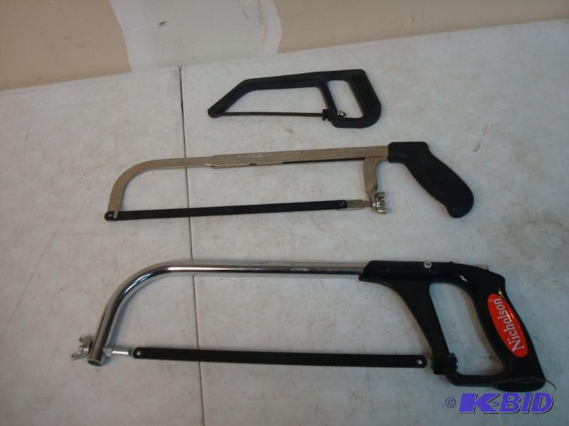 lot 36 image: Lot Of Differenet Size Hack&nbspSaws...