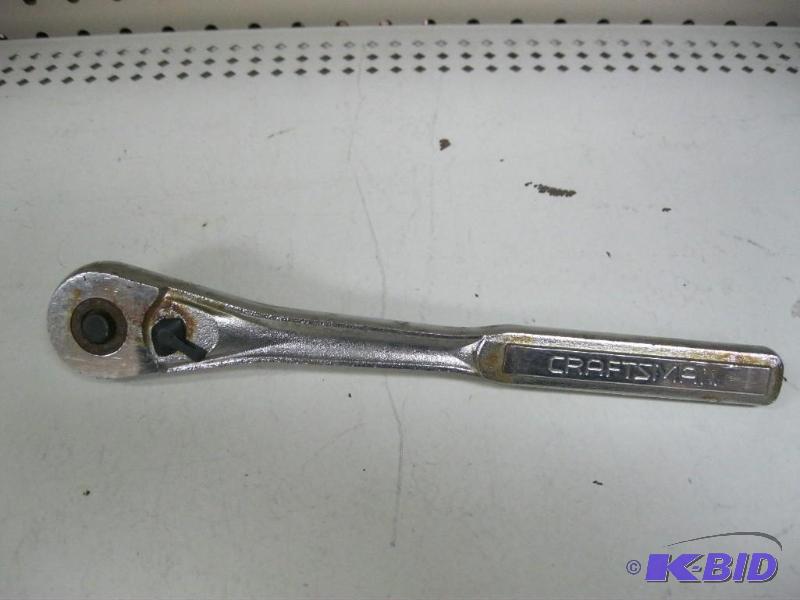lot 39 image: Craftsman Socket Wrench, Some Surface Rust, W...
