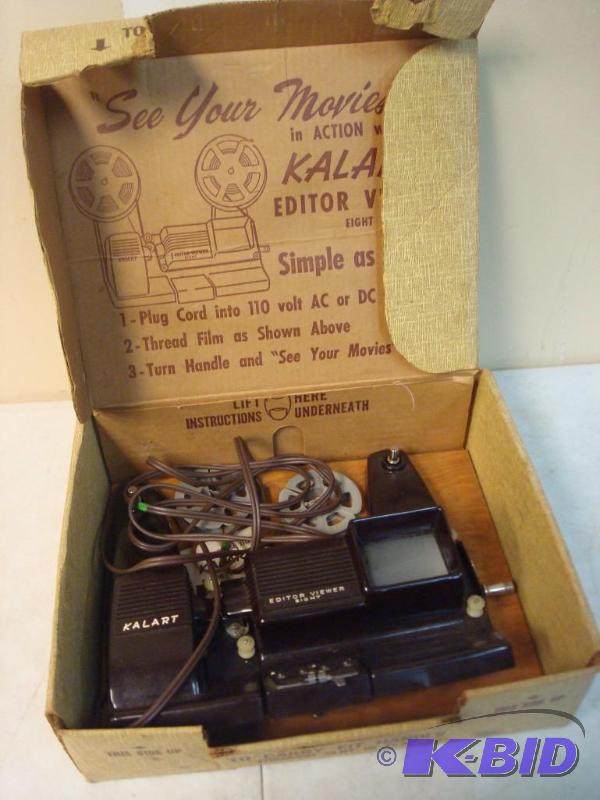 lot 82 image: Kalart Film Editor - Used, Untested...