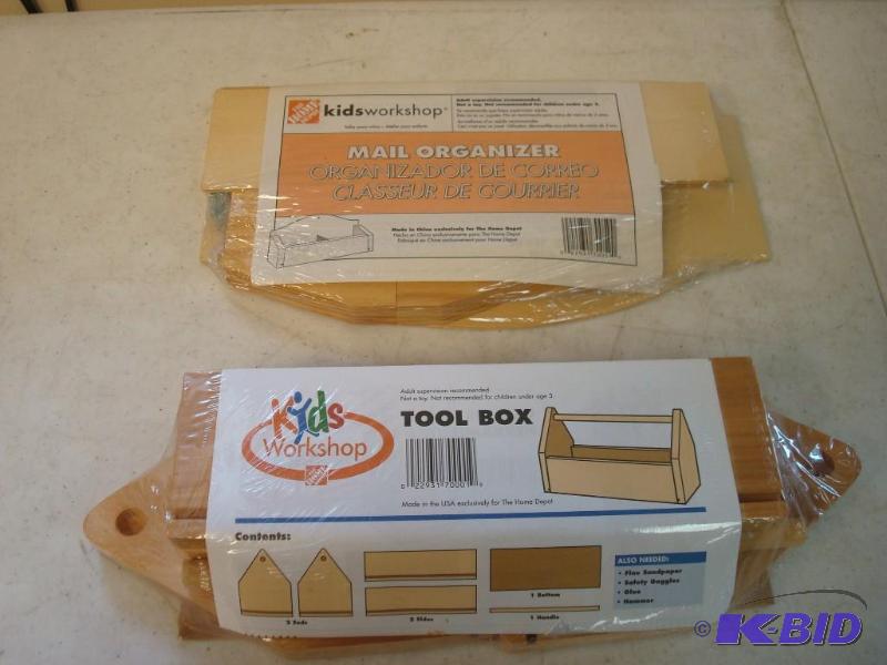 lot 85 image: Pair Of New Kids Workshop Crafts...