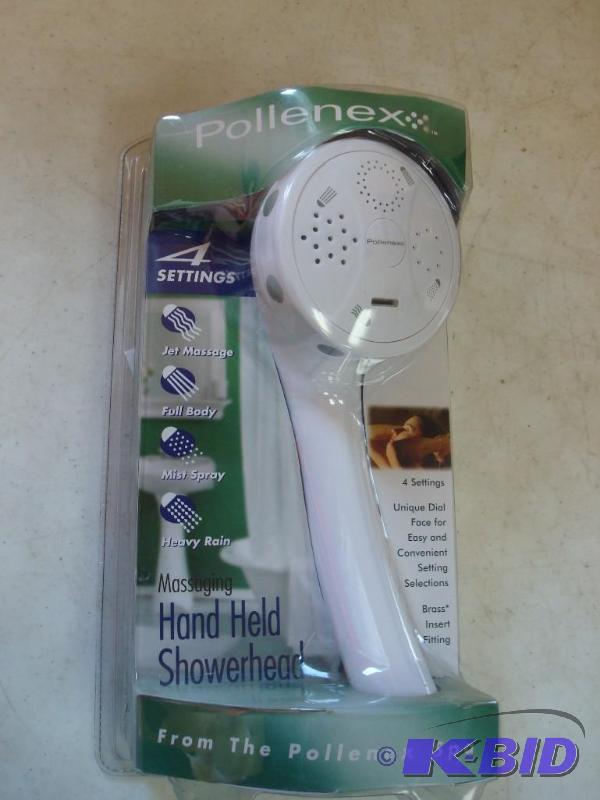 lot 88 image: New Pollenex Hand Held Shower Head...