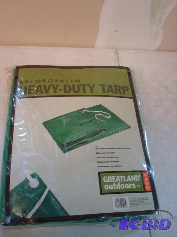lot 95 image: New Heavy Duty Tarp - 8ft x10ft...