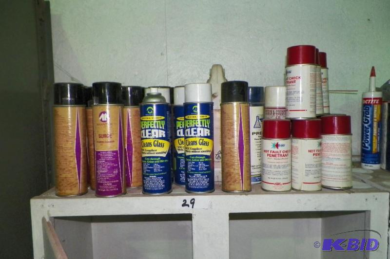 all items on top of left shelf
