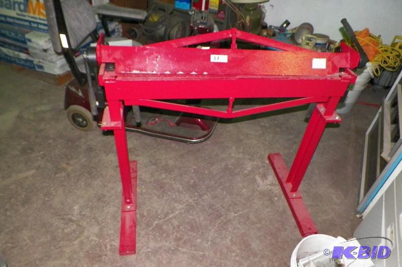 36 inch sheet metal bender