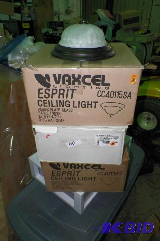 4 ceiling light fixtures
