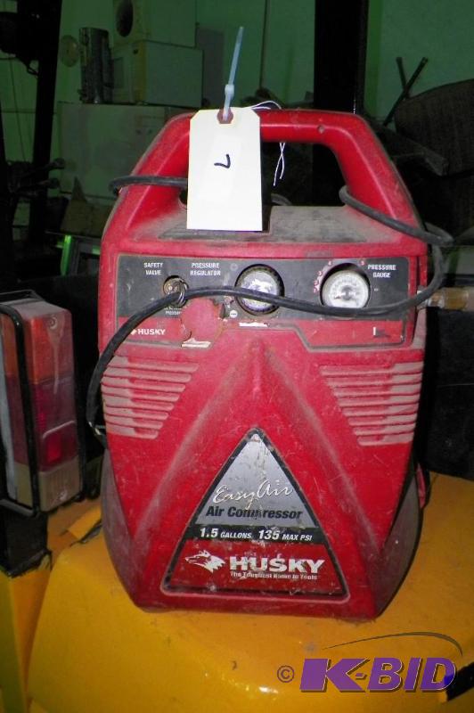 2 Husky air compressors