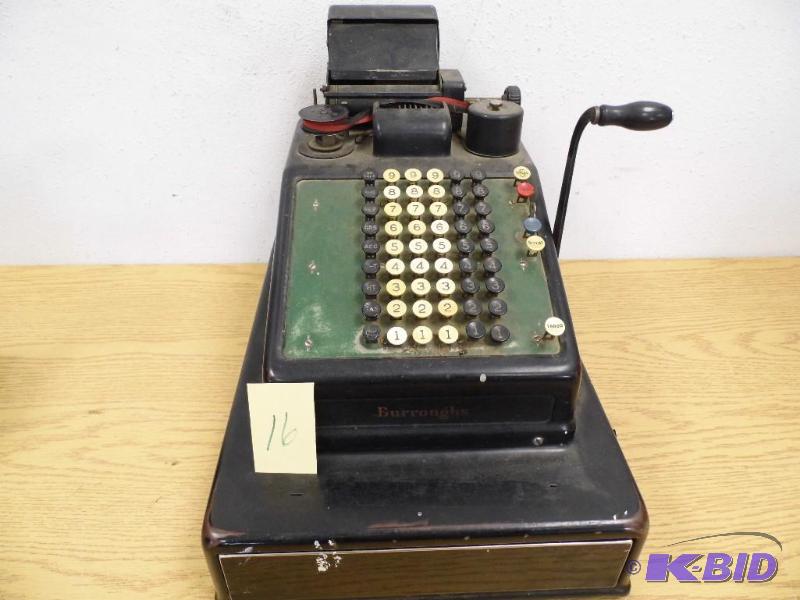 Burroughs Cash Register