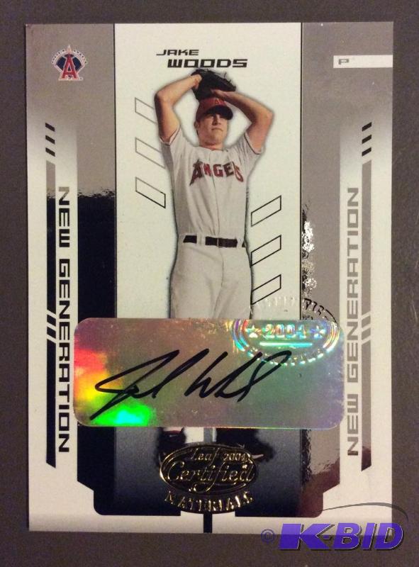 Jake Woods2003 Leaf 294 Certified