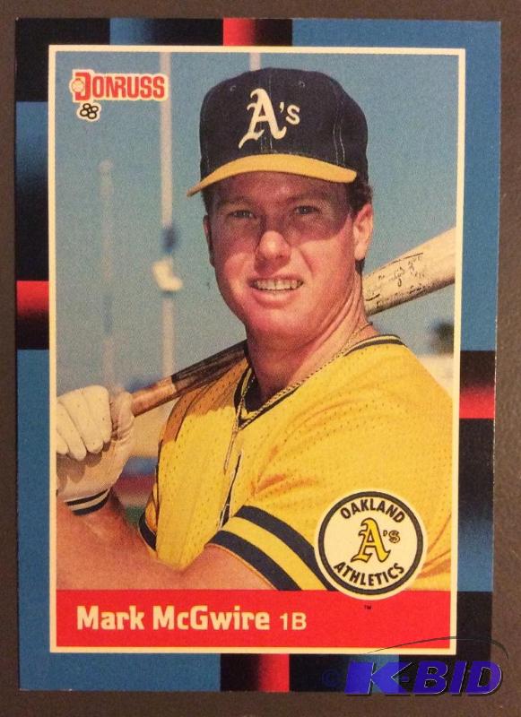 Mark Mcgwire1988 Donruss 256Oakland As