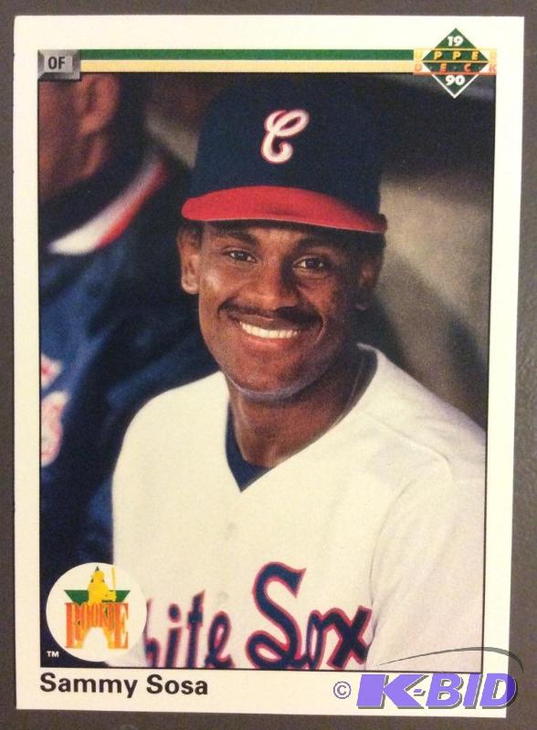 Sammy Sosa1990 Upper Deck Rookie Card #17White SoxOutfield